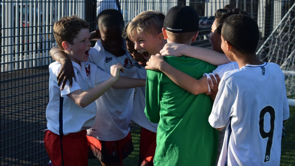 Altrincham Football Team from England